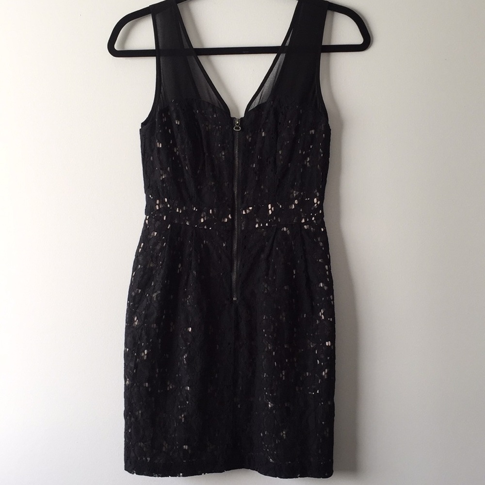 BCBGeneration Black Lace Dress